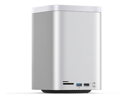Akcesoria Orico MiniTower z kieszeniami na dyski twarde do 56TB - srebrna